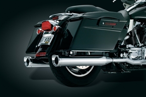 Harley Touring Chrome Slip Stream Exhaust