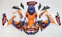 Orange Alstare Suzuki GSX-R 600 750 Fairings