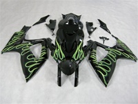 Lighting Green Suzuki GSX-R 600 750 Fairings