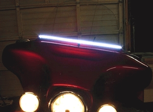 Harley / Universal LED Turn Signal Windshield Trim