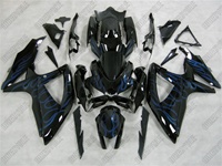 Suzuki GSX-R 600 750 Deep Blue Fire Motorcycle Fairings