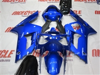 Kawasaki ZX6R Metallic Blue Fairings