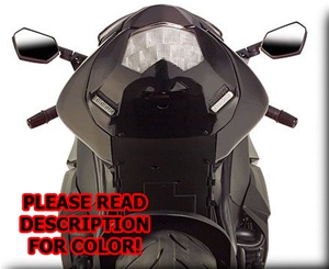 Hotbodies KAWASAKI ZX10R (2009) ABS Undertail w/ Built in LED Signals - Candy Burnt Orange