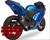 Hotbodies KAWASAKI Ninja 250R (2008-Present) ABS Undertail  w/ Built in LED Signals - Plasma Blue