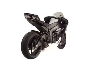 Hotbodies KAWASAKI ZX6R (09-12) ABS Undertail w/ Built in LED Signals - Gloss Black