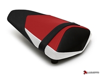 Yamaha YZF-R3 White/Red Team Seat Cover