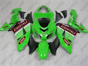 Kawasaki ZX10R Racer Green Fairings