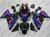 Kawasaki ZX14R Black/Plasma Blue Fairings