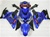 Kawasaki ZX14R Blue Metallic Flame Fairings