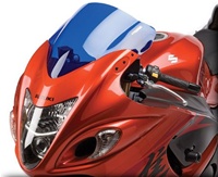 Hotbodies SUZUKI Hayabusa (08-Present) GP Windscreen (Dual Radius) - Blue