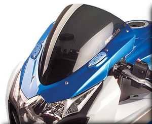 Hotbodies SUZUKI GSX-R1000 (09-Present) SS Windscreen (Stock Replacement) - Dark Smoke