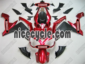 Yamaha YZF-R1 Candy Red/Flat Black Fairings