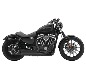 Cobra Speedster 909 Black Exhaust For Harley Sportster