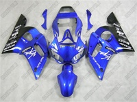 Yamaha YZF-R6 Blue Virgin Mobile Fairings