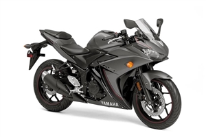 Yamaha YZF-R3 Deep Charcoal Fairing