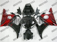 Yamaha YZF-R6 OEM Style Red Flame Fairings