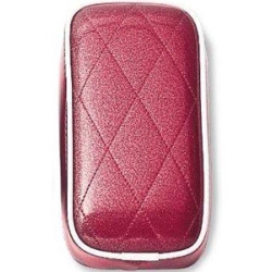 Red Metal Flake Pillion Pad