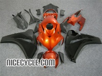 Honda CBR1000RR Orange/Black Metallic Fairings