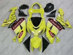 Kawasaki ZX10R Racer Yellow Fairings