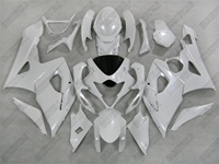 Pearl White Suzuki GSX-R 1000 Fairings