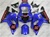 Metallic Blue Flame Suzuki GSX-R 600 750 Fairings