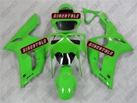 Kawasaki ZX6R Green Fairings