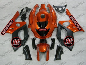 YZF 600R Sunburst Orange Fairings