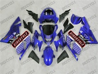 Kawasaki ZX10R Plasma Blue Race Fairings