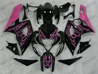 Pink Flame Suzuki GSX-R 1000 Fairings