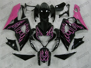 Pink Flame Suzuki GSX-R 1000 Fairings