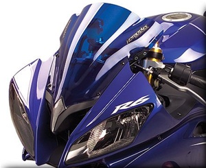 Hotbodies YAMAHA YZF-R6 (08-Present) GP Windscreen (Dual Radius) - Blue