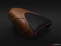 BMW R NineT Diamond Vintage Brown/Black Seat Cover