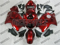 Candy Paint Red Hayabusa Fairing