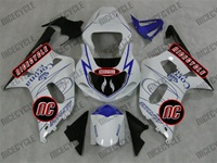 Corona Blue Suzuki GSX-R 600 750 Fairings