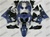 Blue Airbrushed Honda CBR900RR Motorcycle Fairings