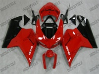 Red Ducati 1198 1098 848 Evo Fairings
