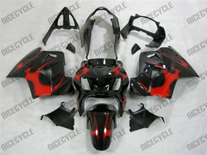 Honda VFR-800 Tribal Red Fairings