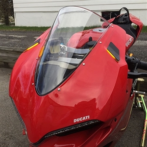 Ducati 959 Panigale Mirror Turn Signals