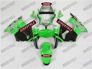 Kawasaki ZX6R Green Monster-ous Fairings