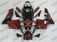 Honda CBR600RR Airbrush Red Fairings