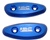 Suzuki Mirror Caps Anodized Blue Engraved with LRC. (product code# A2802BULRC)