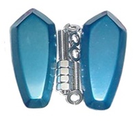 Yamaha Mirror Caps Anodized Blue (product code# A2840BU)