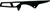 Black Chain Guard for Suzuki GSXR 1000 (07-Present) (product code# A2870B)