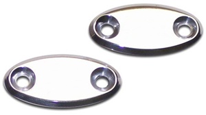 Mirror Caps Polished fits Honda CBR models (product code# A2924)