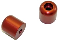 Anodized Red Bar Ends (product code# A2935)