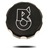 Billet R6 Master Cylinder Reserve Cap Engraved and Anodized Black (product code# A2980AB)