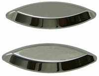 Kawasaki ZX12 Mirror Caps Polished and Engraved (product code# A2985)