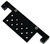 Fender Eliminator Tag Bracket | UNIVERSAL | Undertail Mount | Black | Product code: A3024B