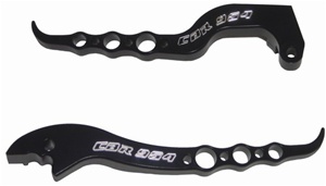 Anodized Black Brake and Clutch Lever Set Billet Aluminum For Honda CBR 954 (02-03) (product code #A3074ABA3075AB)