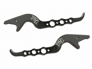 Anodized Black Brake and Clutch Lever Set Billet Aluminum For R1 (98-03) (product code #A3078ABA3079AB)